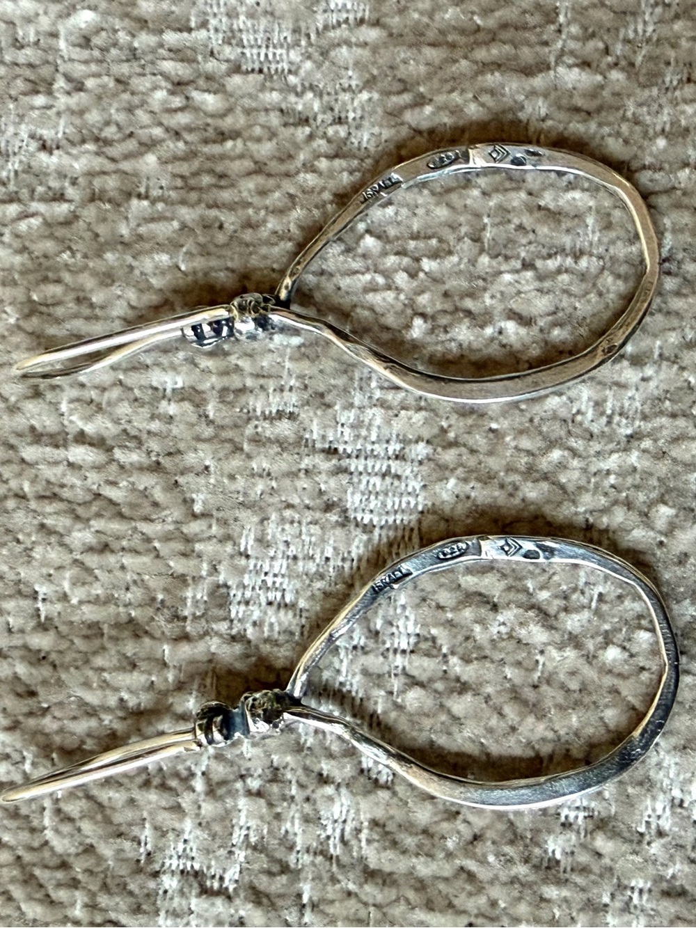 Silpada Sterling Silver Lasso Earrings - Picture 9 of 10